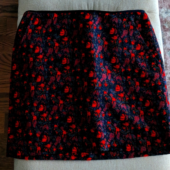 Mango jacquard mini skirt - Picture 1 of 5